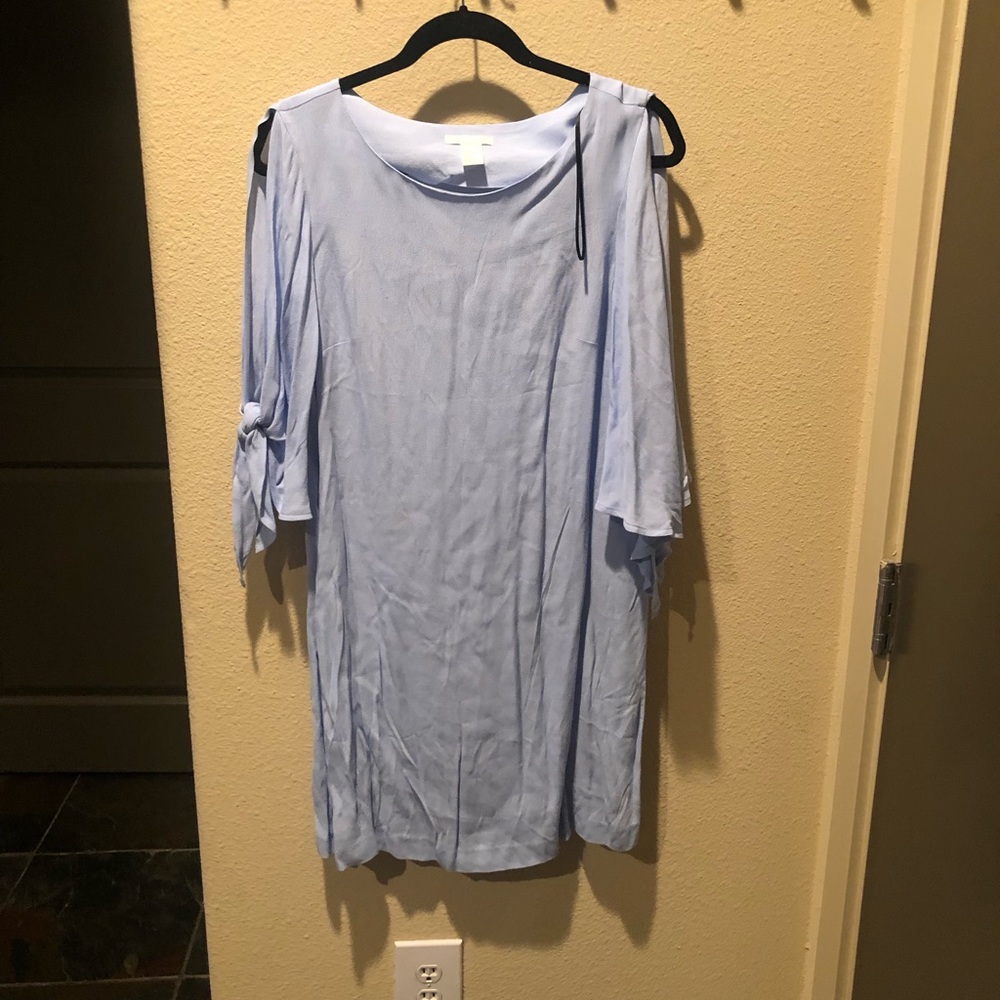 Light blue professional dress